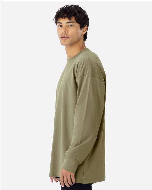 Next Level Unisex Heavyweight Long Sleeve T-Shirt - 7211 - 7211N Light Olive