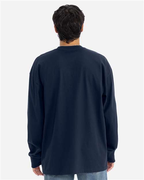 Next Level Unisex Heavyweight Long Sleeve T-Shirt - 7211 - 7211N Midnight Navy