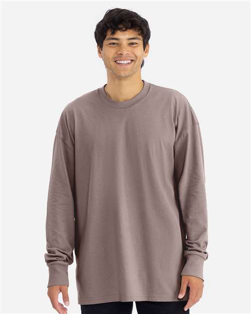 Next Level Unisex Heavyweight Long Sleeve T-Shirt - 7211 - 7211N Shiitake