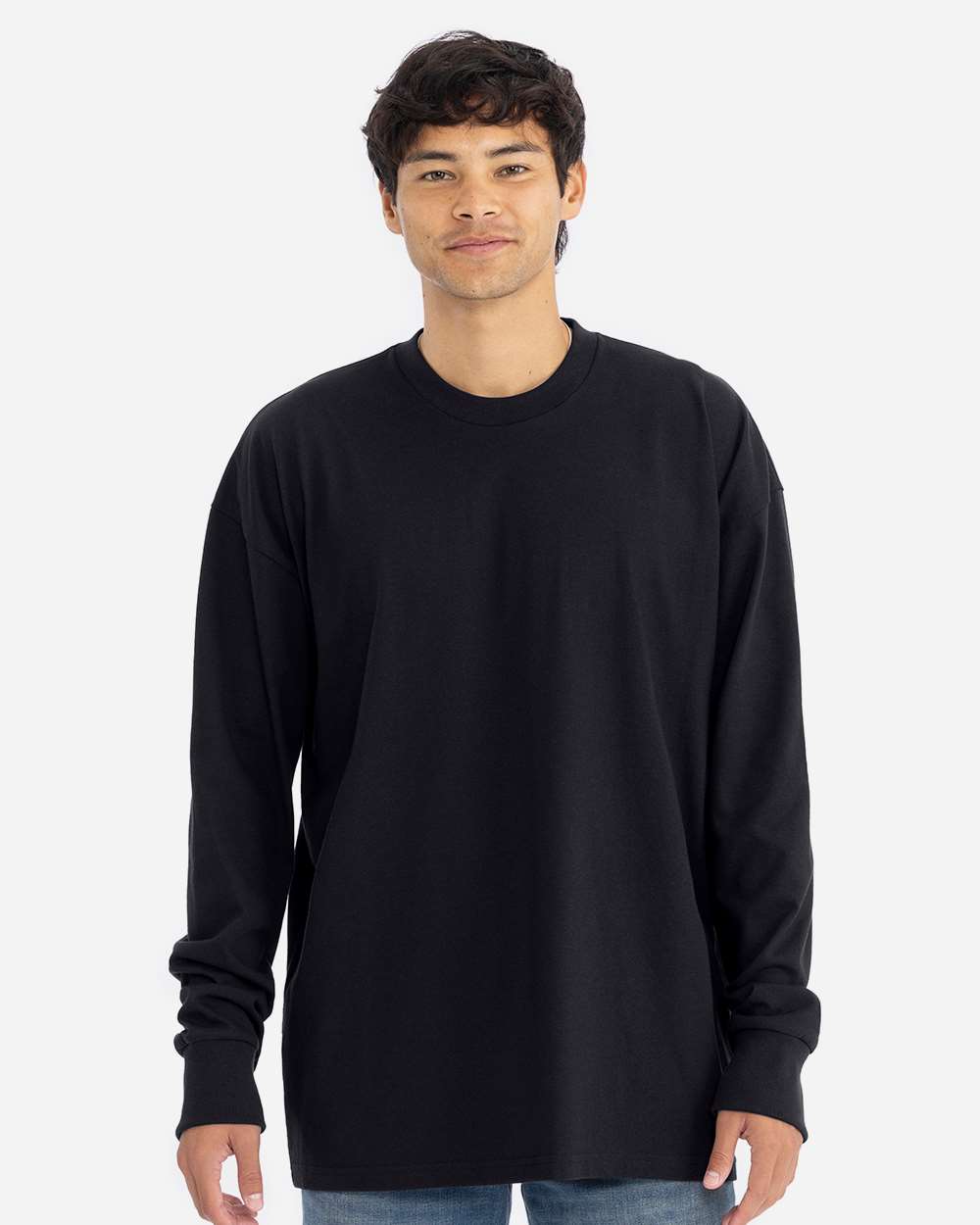 Next Level Unisex Heavyweight Long Sleeve Tee - 7211 - 7211N Black