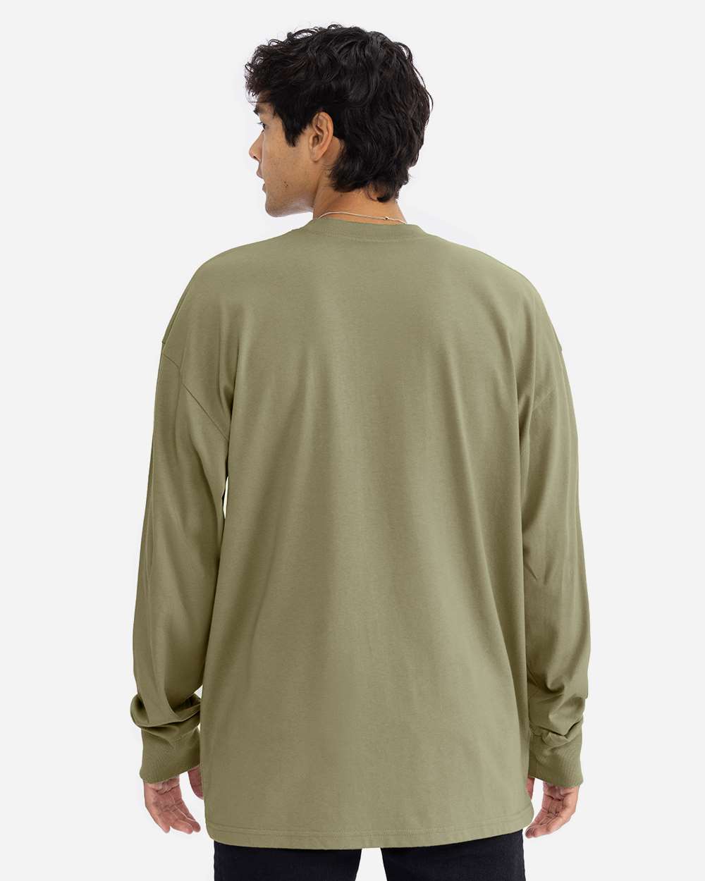 Next Level Unisex Heavyweight Long Sleeve Tee - 7211 - 7211N Light Olive