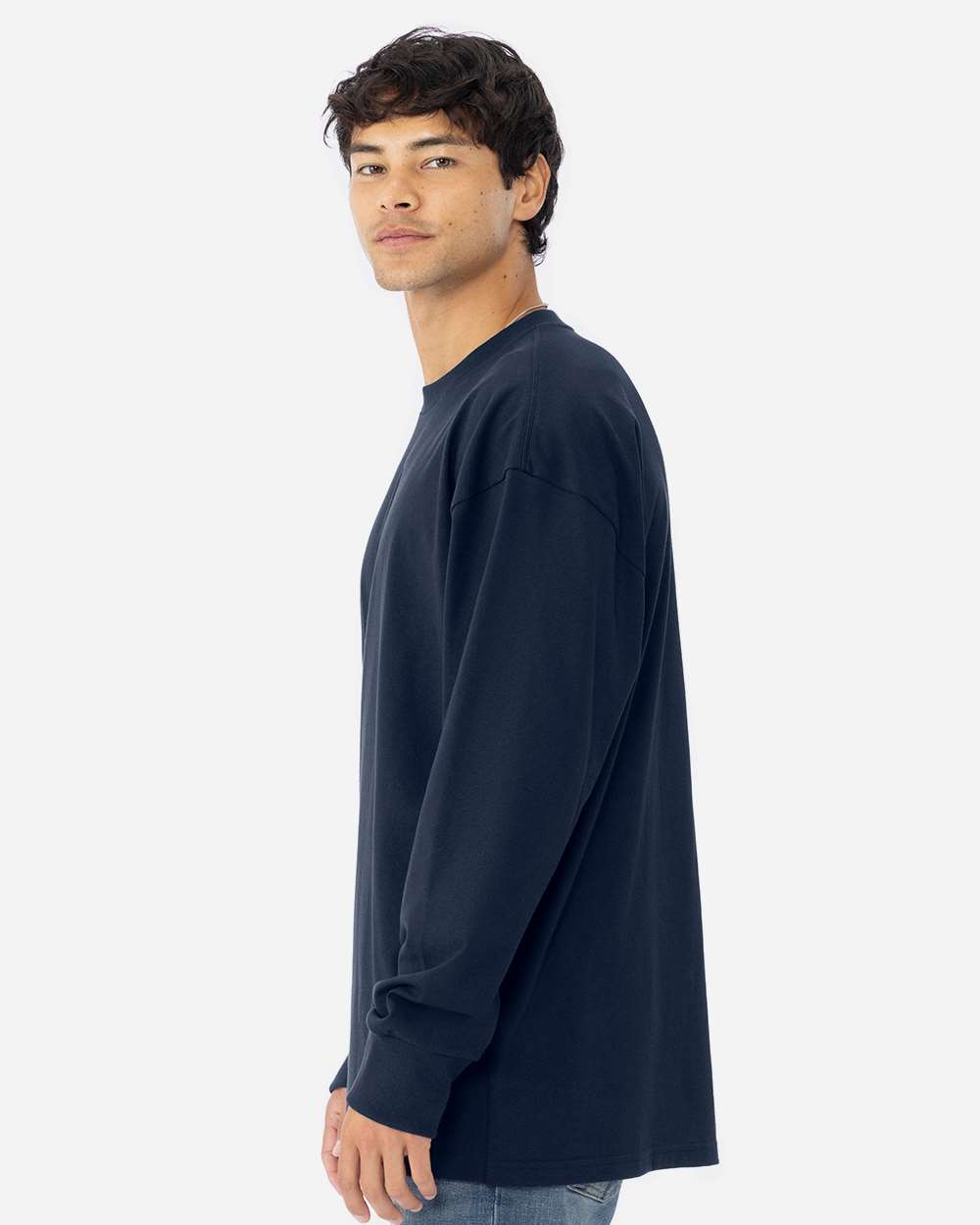 Next Level Unisex Heavyweight Long Sleeve Tee - 7211 - 7211N Midnight Navy