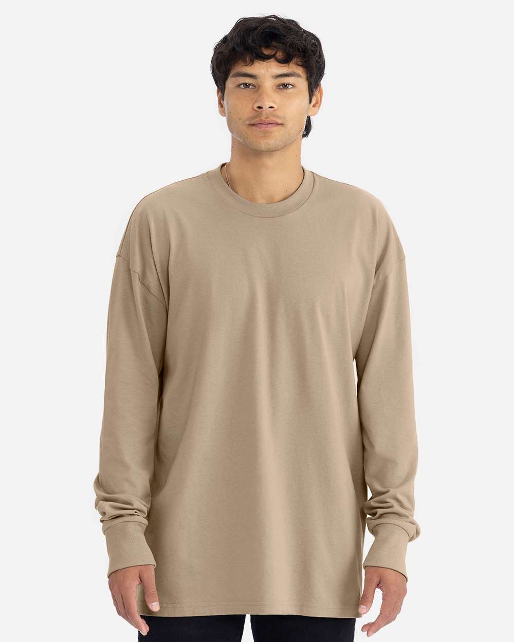 Next Level Unisex Heavyweight Long Sleeve Tee - 7211 - 7211N Tan