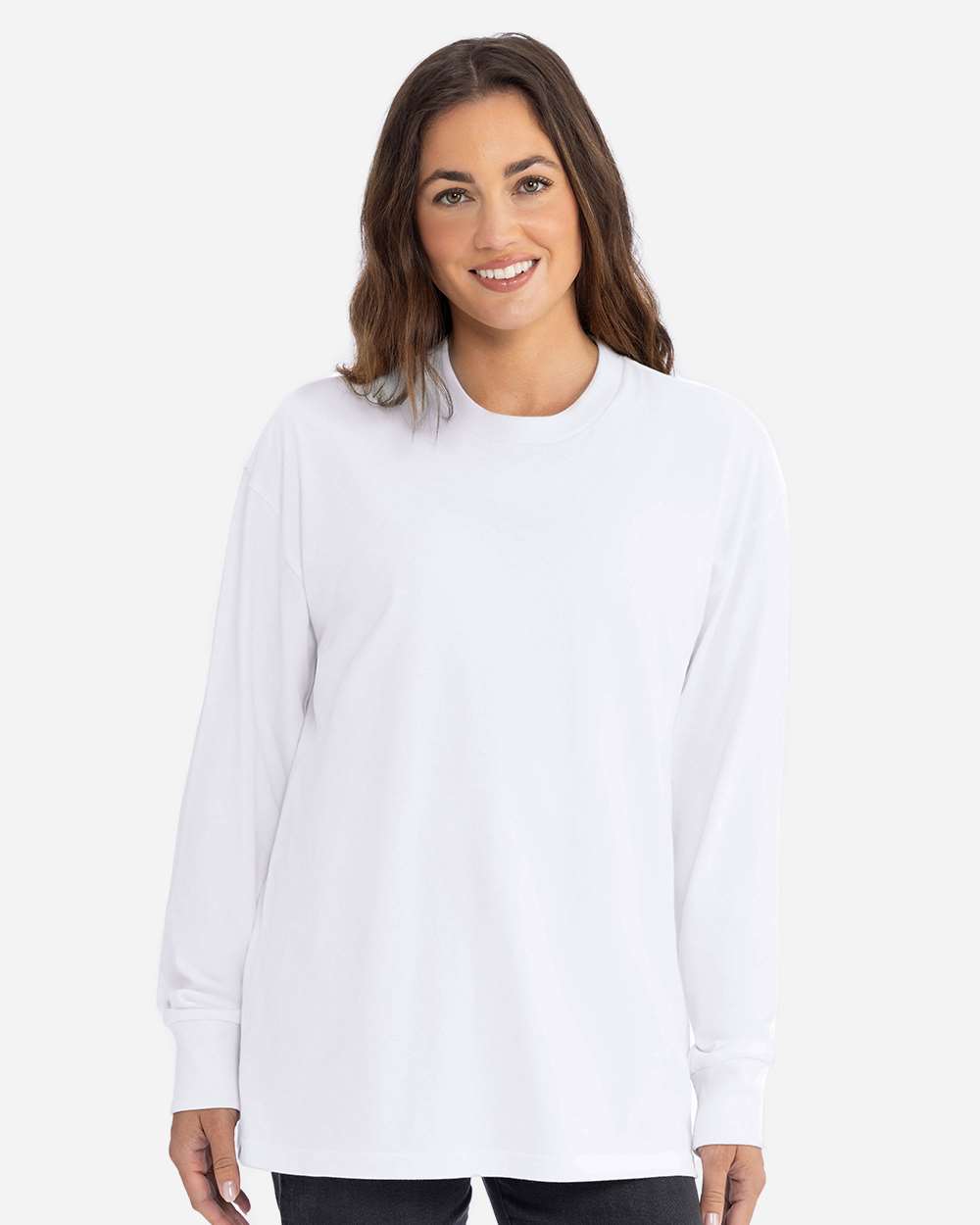 Next Level Unisex Heavyweight Long Sleeve Tee - 7211 - 7211N White