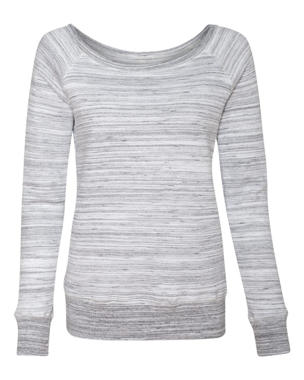 BELLA + CANVAS Women’s Sponge Fleece Wide Neck Sweatshirt - 7501