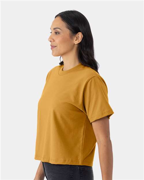 Next Level Women's Heavyweight Boxy T-Shirt - 7610 - 7610N Antique Gold