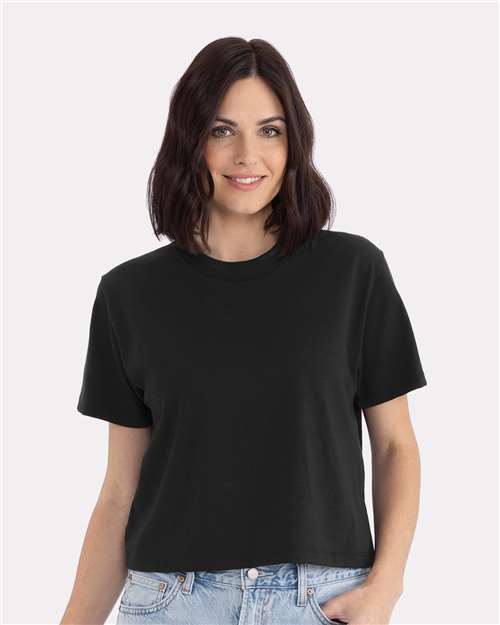 Next Level Women's Heavyweight Boxy T-Shirt - 7610 - 7610N Black