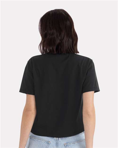 Next Level Women's Heavyweight Boxy T-Shirt - 7610 - 7610N Black