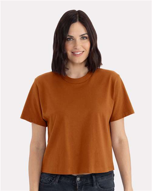 Next Level Women's Heavyweight Boxy T-Shirt - 7610 - 7610N Clay