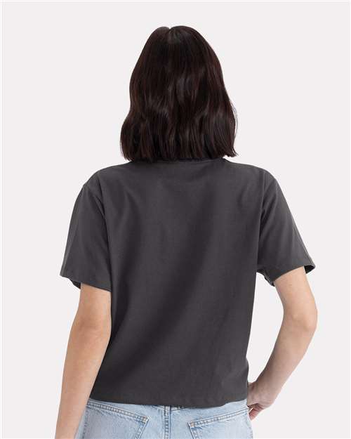 Next Level Women's Heavyweight Boxy T-Shirt - 7610 - 7610N Graphite Black