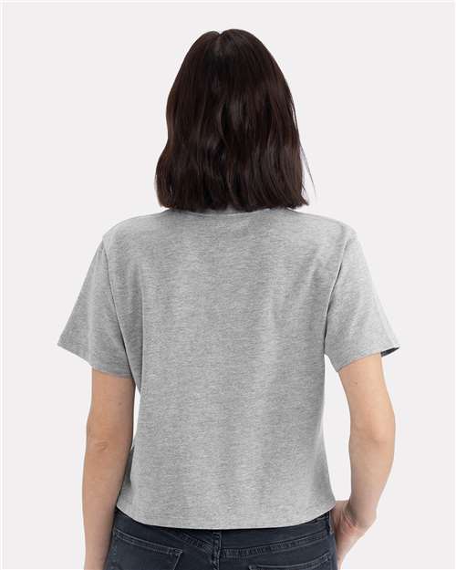 Next Level Women's Heavyweight Boxy T-Shirt - 7610 - 7610N Heather Grey