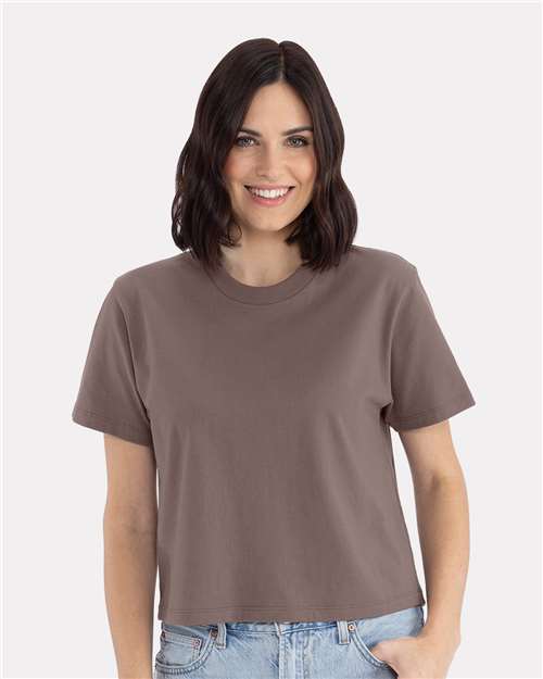 Next Level Women's Heavyweight Boxy T-Shirt - 7610 - 7610N Shiitake