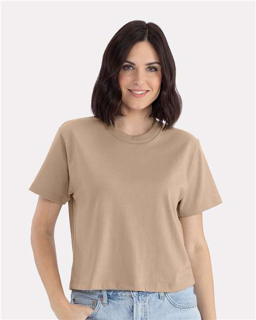 Next Level Women's Heavyweight Boxy T-Shirt - 7610 - 7610N Tan
