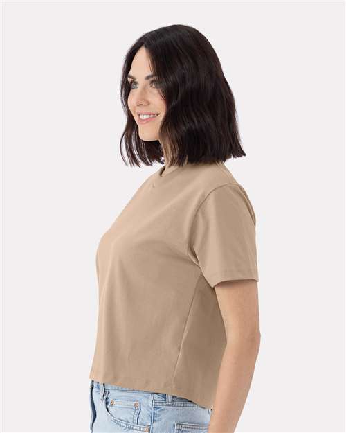 Next Level Women's Heavyweight Boxy T-Shirt - 7610 - 7610N Tan