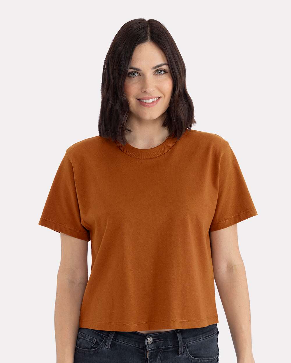 Next Level Women's Heavyweight Boxy T-Shirt - 7610 - 7610N Clay