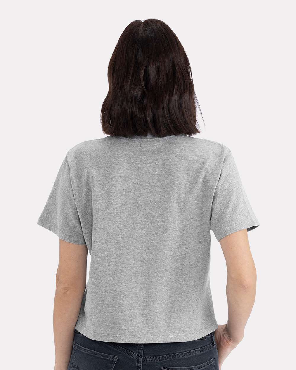 Next Level Women's Heavyweight Boxy T-Shirt - 7610 - 7610N Heather Grey