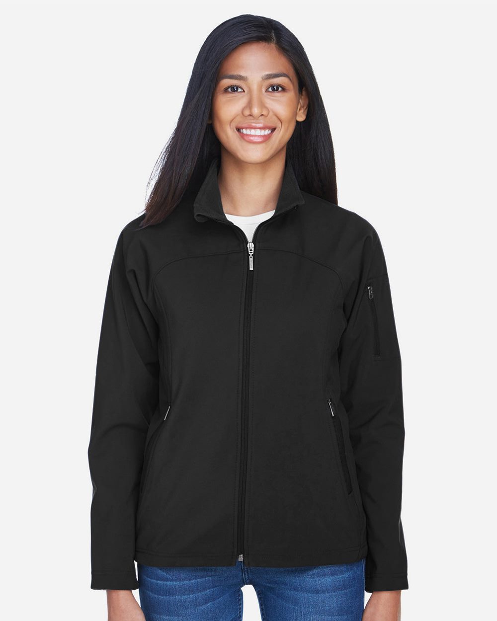 North End Women's 3-Layer Fleece Performance Soft Shell Jacket - 78034