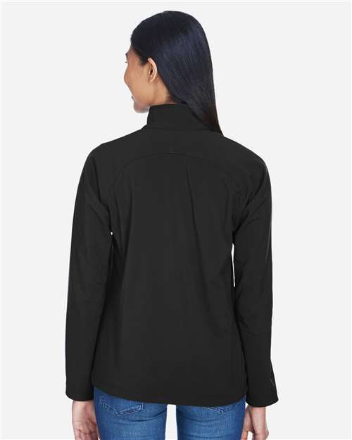 North End Women's 3-Layer Fleece Performance Soft Shell Jacket - 78034 Black