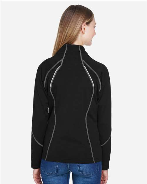 North End Women's Gravity Performance Fleece Jacket - 78174 Black