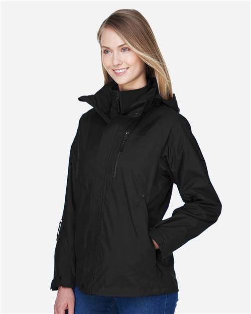 North End Women's Caprice 3-in-1 Jacket with Soft Shell Liner - 78178 Black