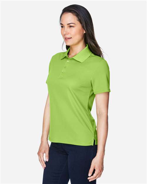 Core365 Women's Origin Performance Piqué Polo - 78181 Acid Green
