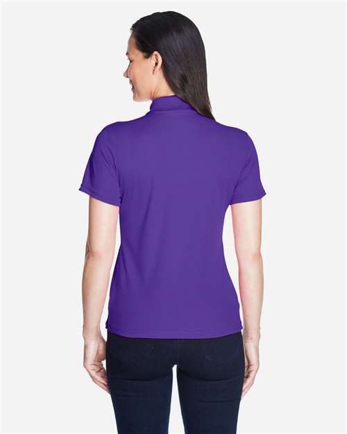 Core365 Women's Origin Performance Piqué Polo - 78181 Campus Purple