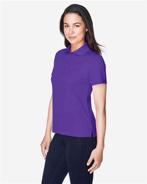 Core365 Women's Origin Performance Piqué Polo - 78181 Campus Purple