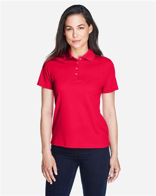 Core365 Women's Origin Performance Piqué Polo - 78181 Classic Red