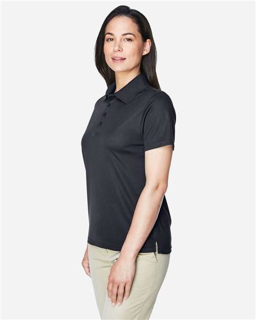 Core365 Women's Origin Performance Piqué Polo - 78181 Carbon