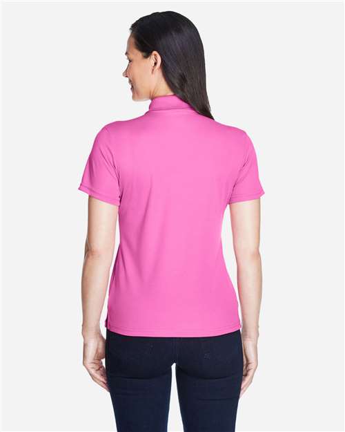 Core365 Women's Origin Performance Piqué Polo - 78181 Charity Pink