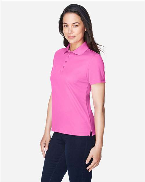 Core365 Women's Origin Performance Piqué Polo - 78181 Charity Pink