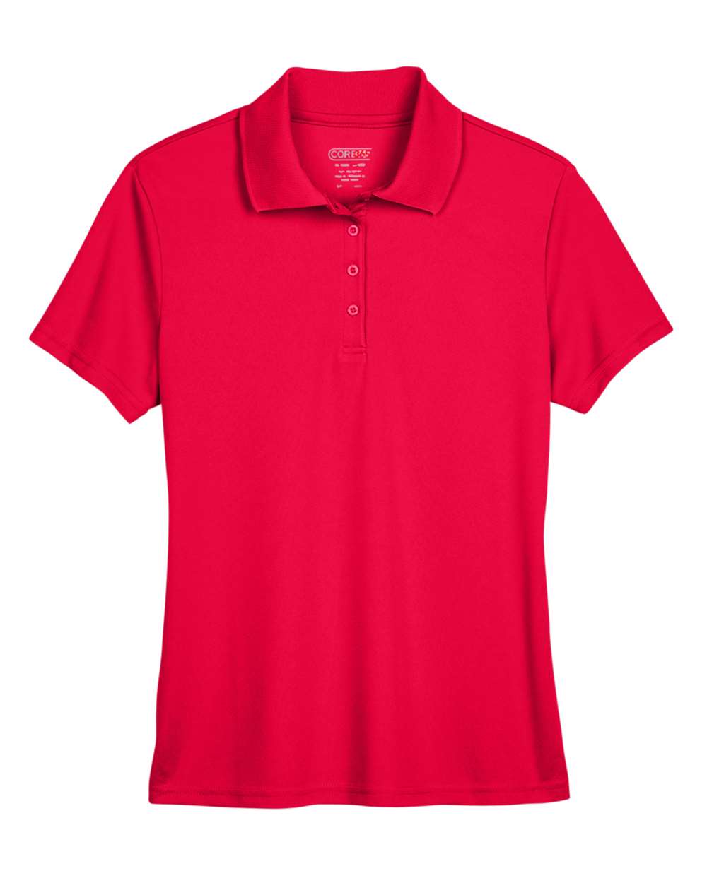 Core365 Women's Origin Performance Piqué Polo - 78181 Classic Red