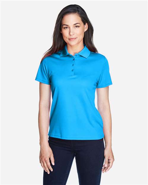 Core365 Women's Origin Performance Piqué Polo - 78181 Electric Blue