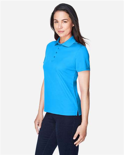 Core365 Women's Origin Performance Piqué Polo - 78181 Electric Blue
