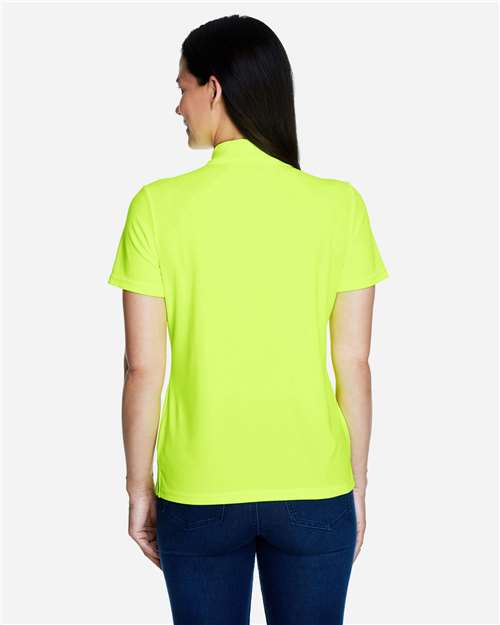 Core365 Women's Origin Performance Piqué Polo - 78181 Safety Yellow
