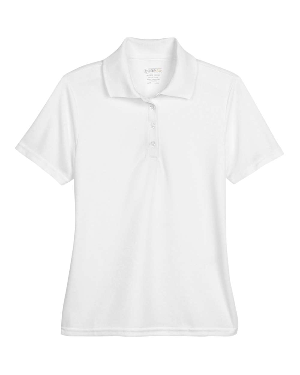 Core365 Women's Origin Performance Piqué Polo - 78181 White