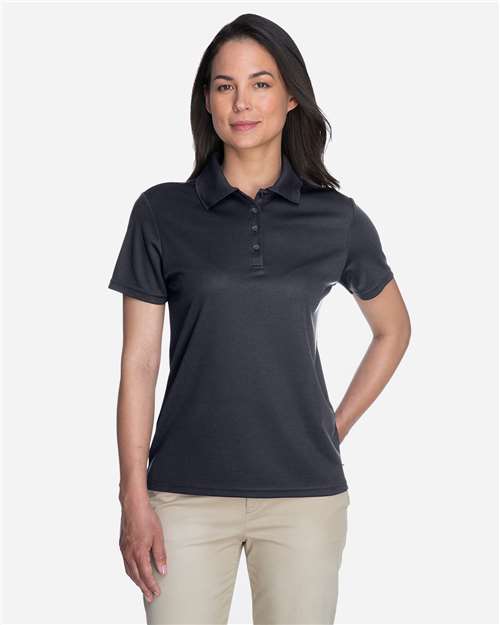 Core365 Women's Origin Performance Piqué Polo - 78181 Carbon