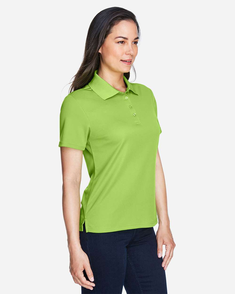 Core365 Women's Origin Performance Piqué Polo - 78181 Acid Green