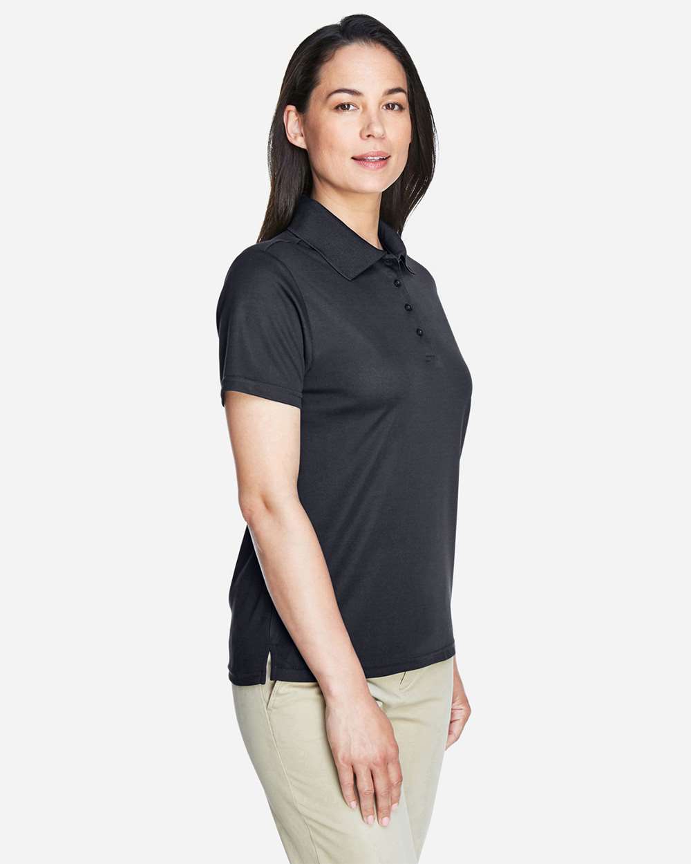 Core365 Women's Origin Performance Piqué Polo - 78181 Carbon