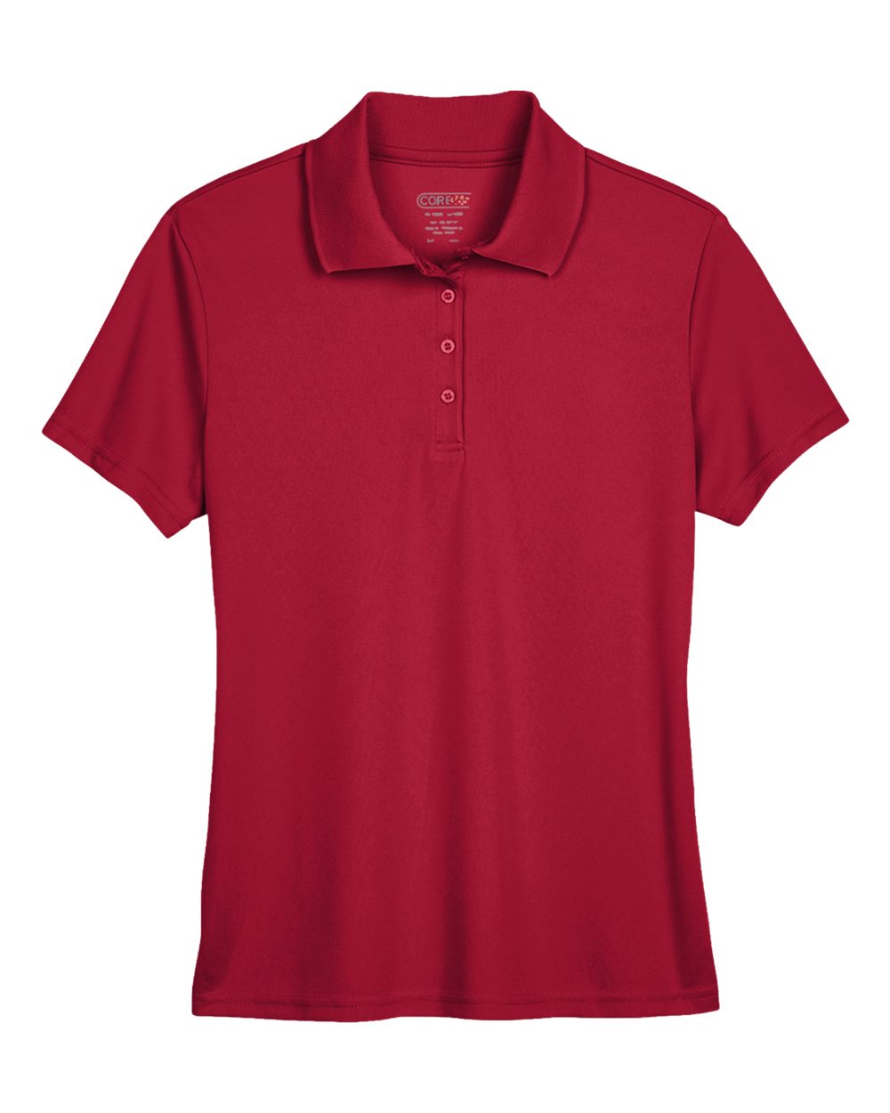 Core365 Women's Origin Performance Piqué Polo - 78181 Classic Red