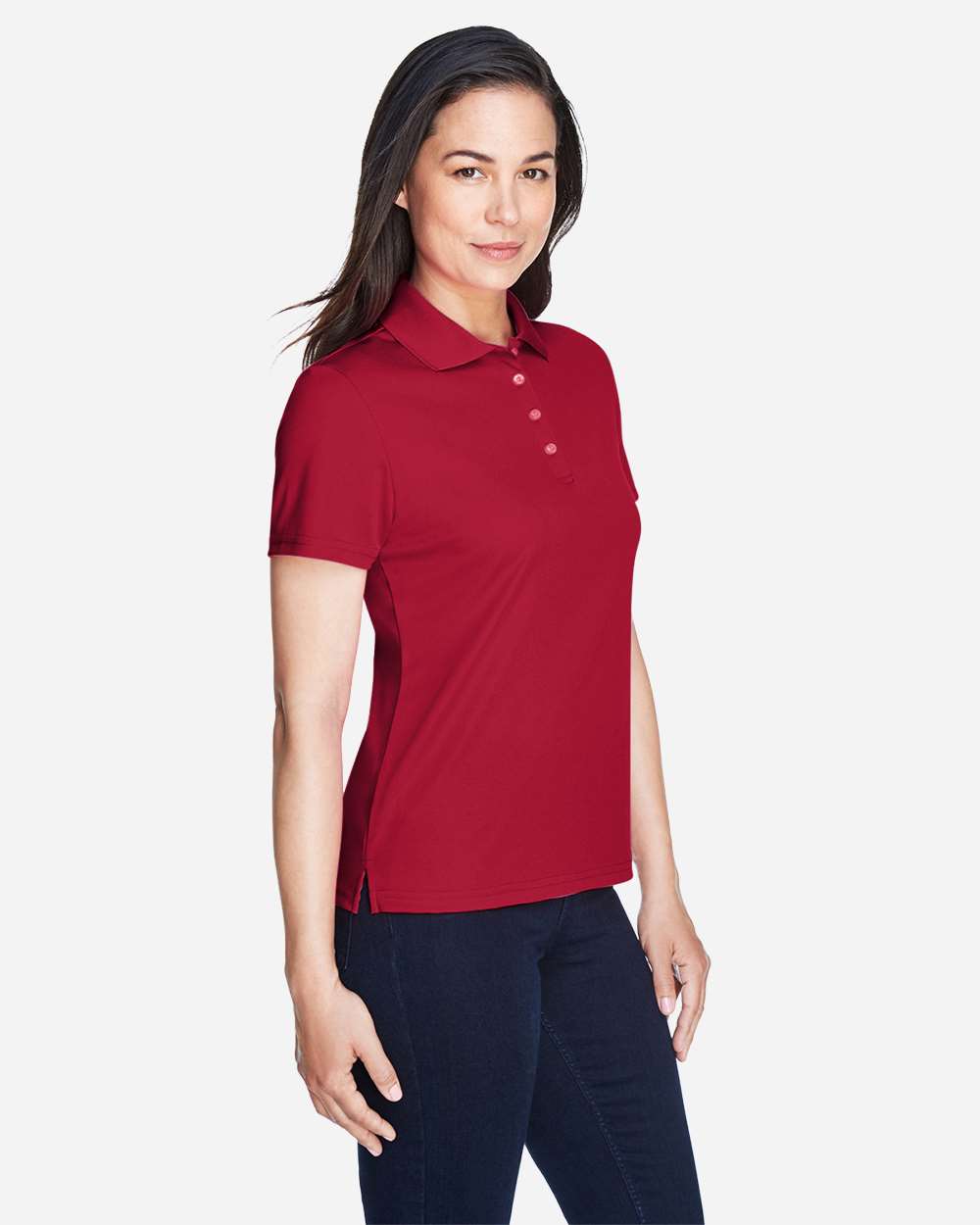 Core365 Women's Origin Performance Piqué Polo - 78181 Classic Red