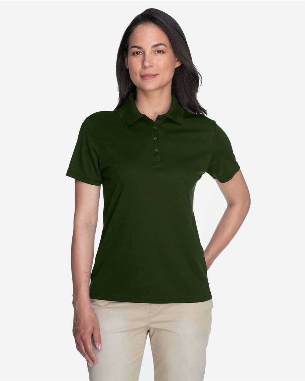 Core365 Women's Origin Performance Piqué Polo - 78181 Forest
