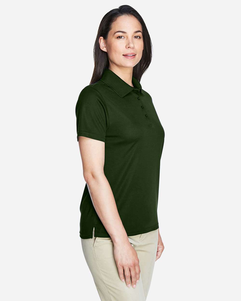 Core365 Women's Origin Performance Piqué Polo - 78181 Forest