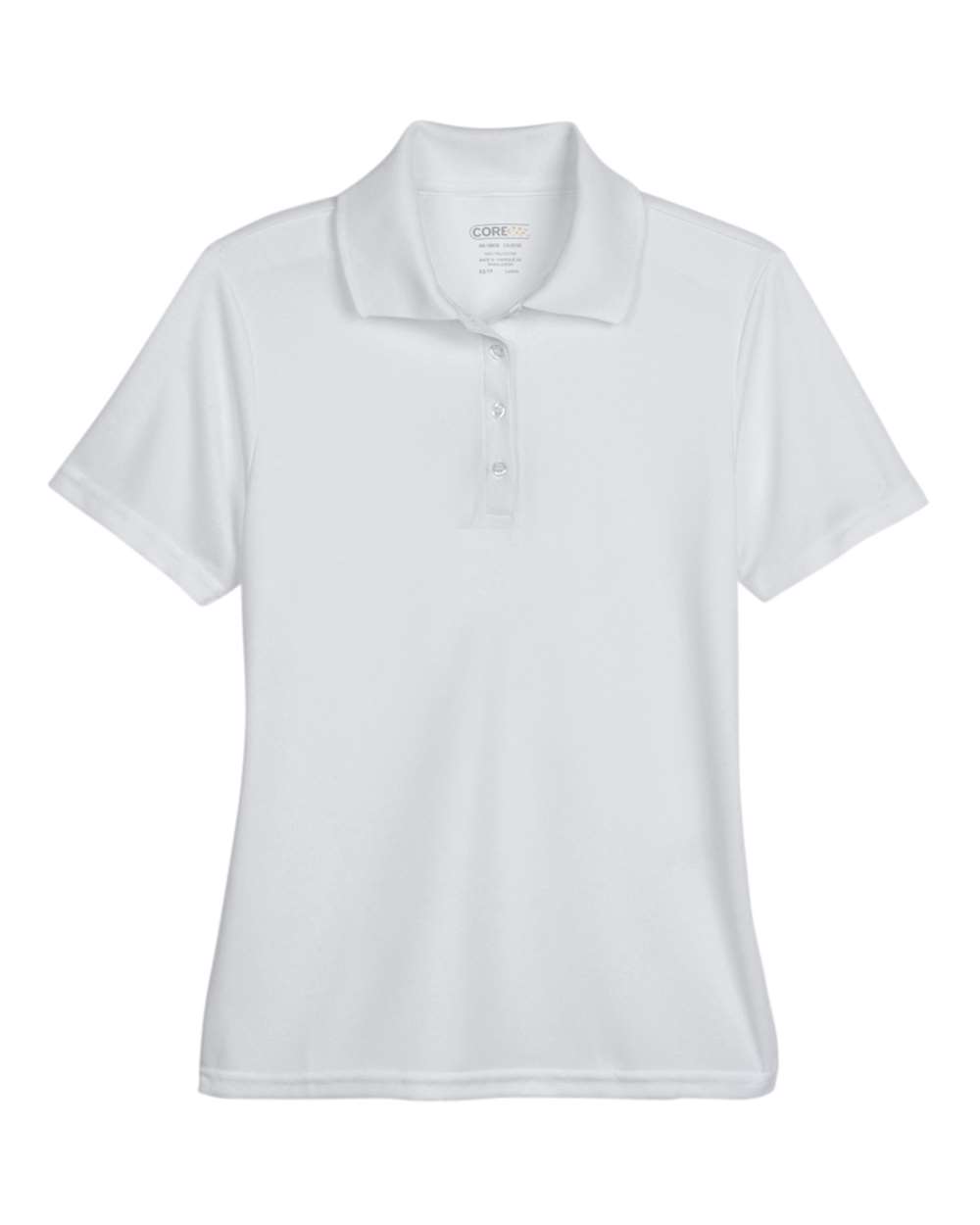 Core365 Women's Origin Performance Piqué Polo - 78181 Platinum
