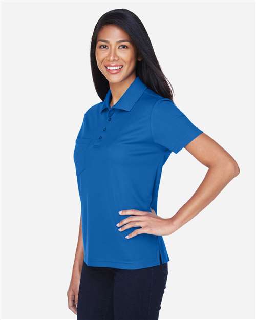 Core365 Women's Origin Performance Piqué Polo with Pocket - 78181P True Royal