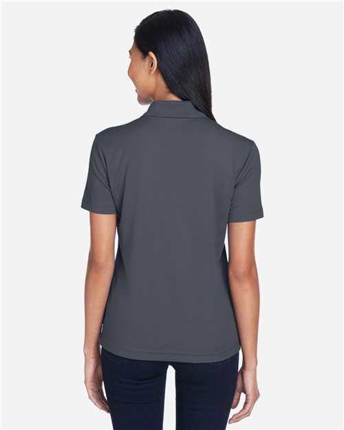 Core365 Women's Origin Performance Piqué Polo with Pocket - 78181P Carbon