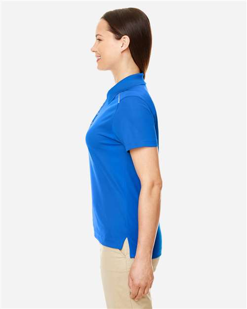 Core365 Women's Radiant Performance Piqué Polo with Reflective Piping - 78181R True Royal
