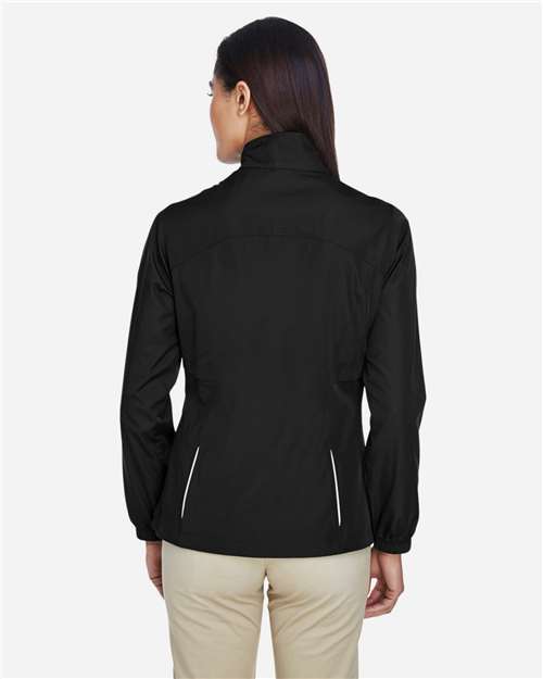 Core365 Women's Techno Lite Motivate Unlined Lightweight Jacket - 78183 Black