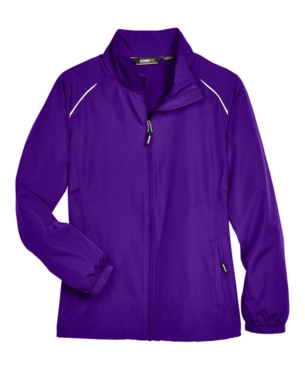 Core365 Women's Techno Lite Motivate Unlined Lightweight Jacket - 78183 Campus Purple