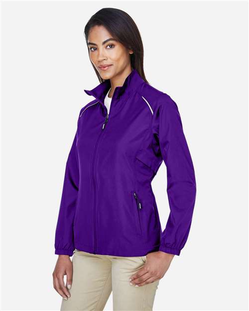 Core365 Women's Techno Lite Motivate Unlined Lightweight Jacket - 78183 Campus Purple